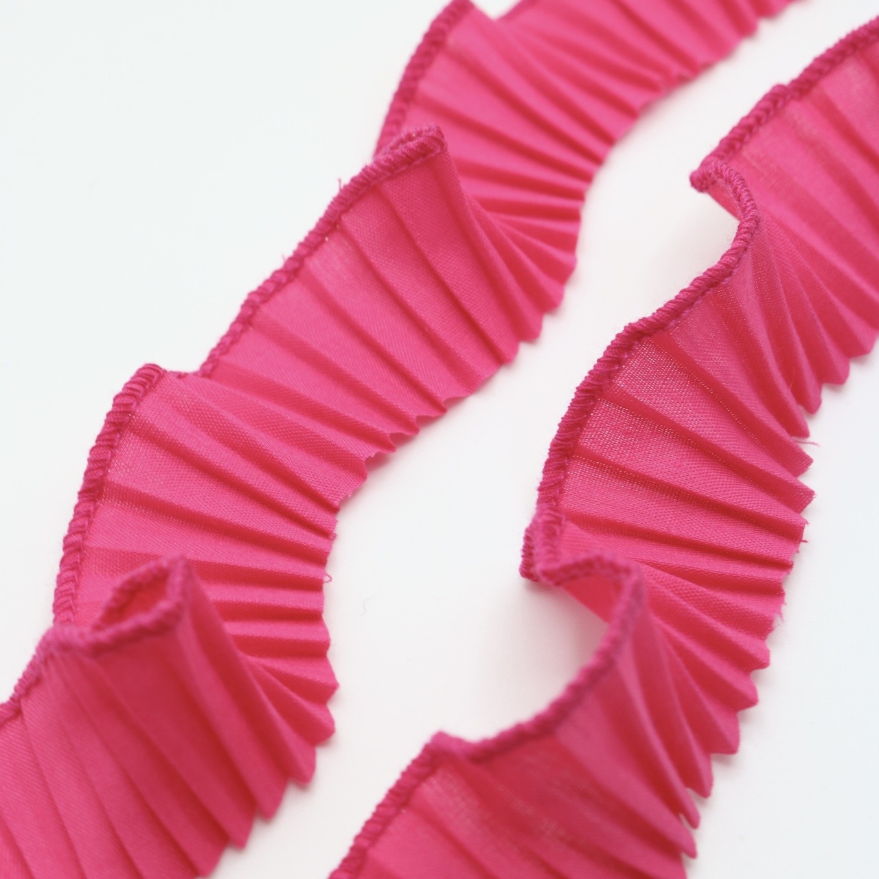 Mini plisado fucsia