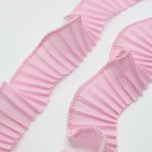Mini plisado rosado