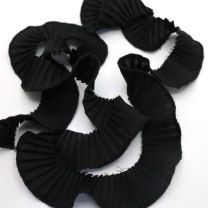Mini plisado negro