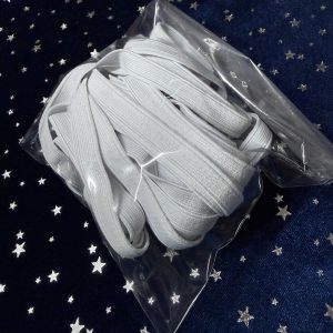 Elástico Tomatex n6 Blanco 10 metros