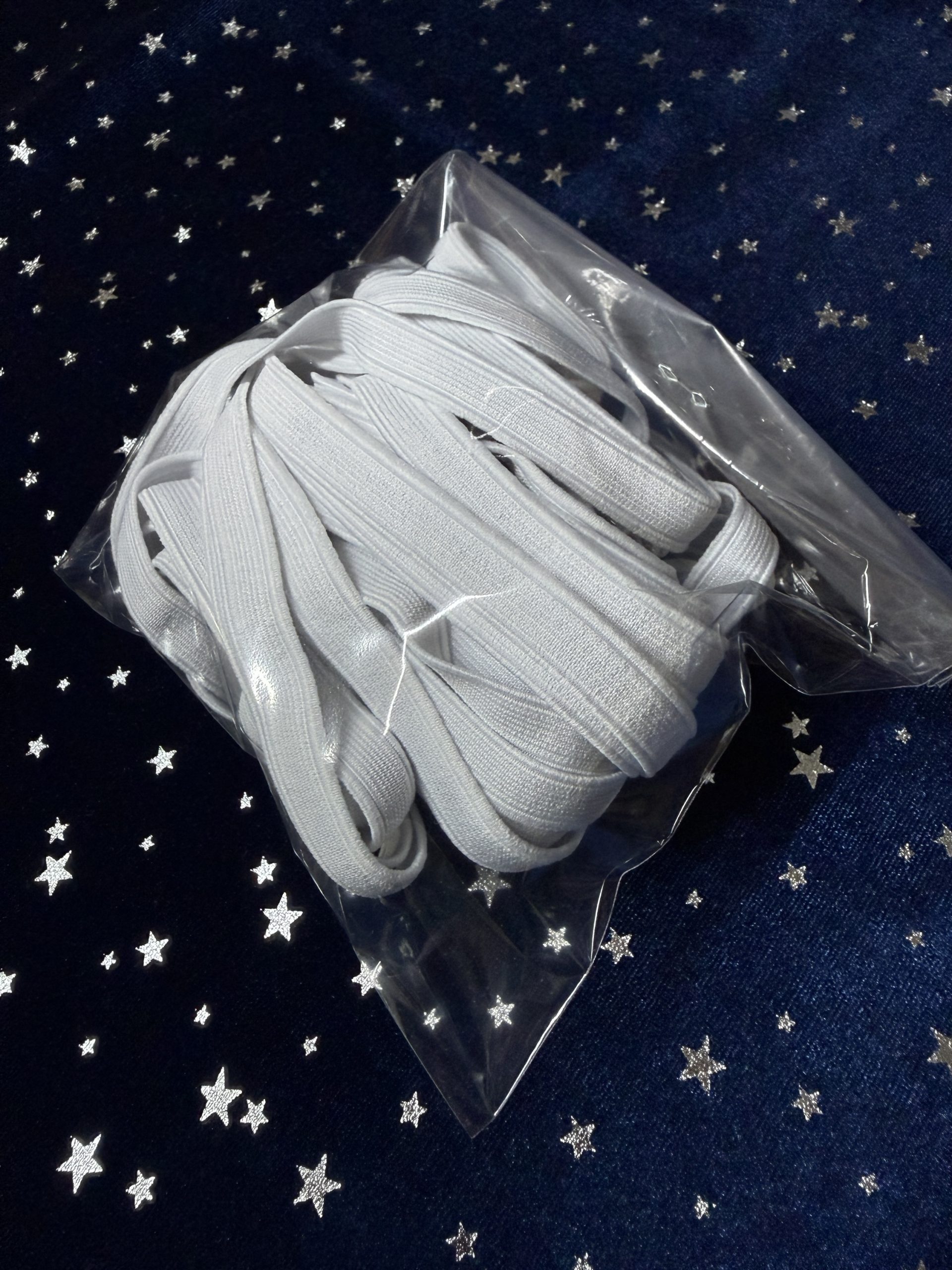 Elástico Tomatex n6 Blanco 10 metros