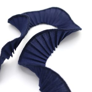 Mini plisado azul marino