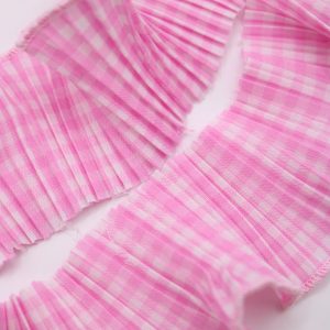 Tira popelina Vichy Rosa