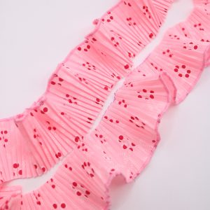 Plisado popelina Rosa Chicle