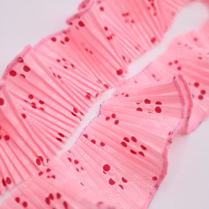Plisado popelina Rosa Chicle