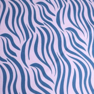Lycra DuPont cebra lila