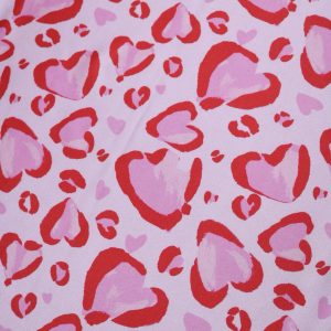 Lycra DuPont corazón rosa