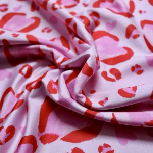 Lycra DuPont corazón rosa